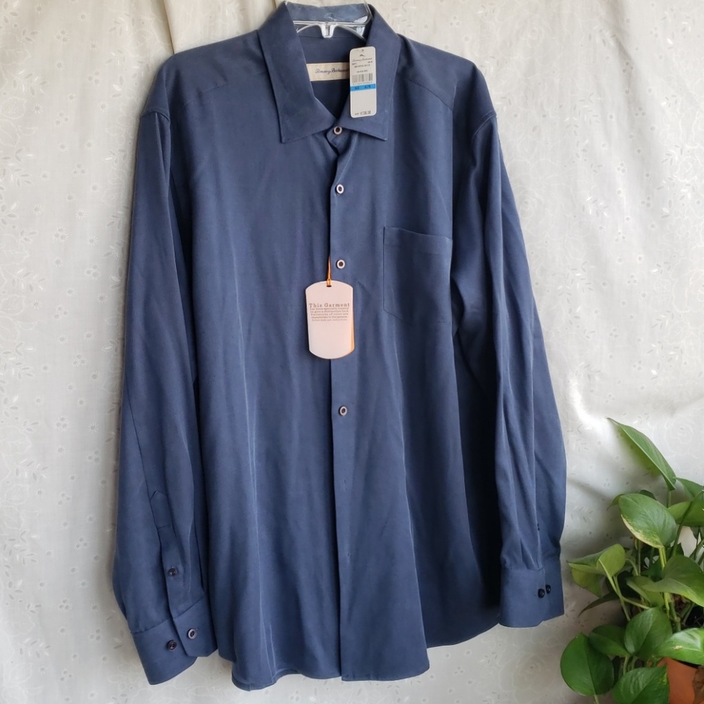 NWT-TOMMY BAHAMA, BUTTOMS LONG SLEEVE SHIRT!!!!